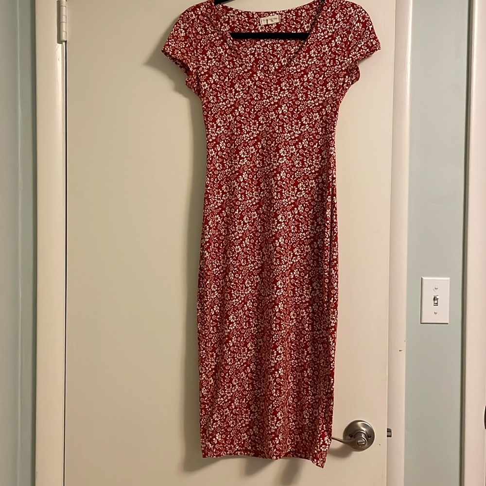 Floral bodycon dress, medium